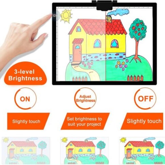 New Light Pad A3 with Top Clip- Open box - Picture 5 of 7